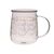 DISNEY - Dumbo - Glass Mug with Lid 18oz