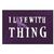WEDNESDAY - I live with Thing - Doormat