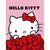 HELLO KITTY - Flanel Blanket 130x160cm