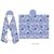 DISNEY - Stitch & Angel - Hooded Blanket 120x150cm