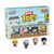 NARUTO SHIPPUDEN - Bitty Pop 4 Pack 2.5cm - Team 7 with Chase