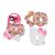 HELLO KITTY - Hair Accessories "Scrunchies" - 3 Pc