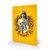 HARRY POTTER - Hufflepuff Crest - Wood Print 20x29.5