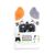KAWAII - Lola the Cat - Premium Fluffy Notebook + 1 Mini