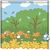 MY NEIGHBOR TOTORO - Medium & small totoro racing - Mini Towel 25x25cm