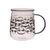 NIGHTMARE BEFORE XMAS - Jack - Glass Mug with Lid 18oz