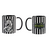 BEETLEJUICE - Black&White - Adam - Inner Colored Mug