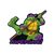 TEENAGE MUTANT NINJA TURTLES - Donatello - Soft Touch Magnet