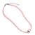 BARBIE - Pink Bead Necklace - Silhouette