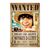 ONE PIECE NETFLIX - Wanted Luffy - Poster 61 x 91cm