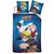 NARUTO SHIPPUDEN - Duvet Cover 140x200cm - The Child '100% Flanel' Blue