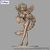 DATE A LIVE V - Mukuro Hoshimiya - Statue BiCute Pure 21cm