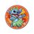 STITCH - Wall Clock 35cm - Orange