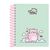THE PINK CAT - A6 Notebook