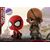 SPIDERMAN - Cosbaby - Wave 4 - Spider-Man & Nick Fury Set
