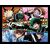 MY HERO ACADEMIA - Comic Action - Framed Engineered Wood Print 30x40cm