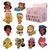 BARBIE - Mystery Box of 12 Pin Badge
