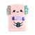 KAWAII - Maddie the Axolotl - Premium Fluffy Notebook + 1 Mini