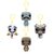 JURASSIC PARK - POP Plush Keychain  (12 Figurines)