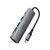 Acefast J18 USB Hub USB-C 6-in-1 HDMI 4K 60Hz PD90W Docking Station - Gray