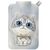 Portfel Magnetyczny Nimmy New Big-Eye Cute Pets 2.0 Cat ze stojakiem na telefon - szary