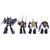 Transformers Dramatic Capture Series Action Figure 4-Pack Decepticons Part 2