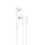 Dudao X14PROL-W1 Lightning In-Ear Headphones - White