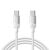 Joyroom S-A62 Lively Series 60W Fast Charging Data Cable (Type-C to Type-C) 1.2m-White