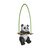Winkee - Car Friends Panda - Classic Black and White - 10 cm x 8 cm x 5 cm / Gadgets