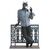 Blacksad Resin Statue Blacksad on the Balcony 24 cm
