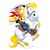 Lucky Luke Resin Statue Lucky Luke on Rearing Jolly Jumper 25 cm