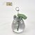 MY NEIGHBOR TOTORO - Grey Totoro leaf - Plush Keychain Nakayoshi