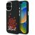 Karl Lagerfeld Silicone Heart Sign Logo MagSafe Case for iPhone 16 - Black