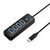Orico PW4U-C3 USB Hub 4-Port USB-A 3.0 1.8m - Black