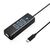 Orico PW3UR25-C3 USB Hub 4-Port 3x USB-A 3.0 1x RJ45 2.5G Ethernet 0.15m - Black