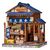 Miniature House Model Kit Fukuoka Mentaiko Kitchen 11 x 9 cm