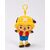 One Piece Plush Keychain Chopper x Luffy / Ruffy 11 cm