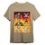 One Piece T-Shirt Monkey D. Luffy & Roronoa Zoro & Sanji Sand Size L