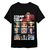 One Piece T-Shirt Straw Hat Crew Black Size S