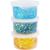 Creativ Company - Sequin Clay, blue/green harmony, 3x60 g/ 1 pack (787481) / Toys