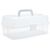 TOYMAX - Storage box with 2 shelves, 31 x 14.2 x 17.5 cm, clear (714225) / Toys