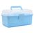 TOYMAX - Storage box with insert, 25.5 x 13.5 x 14.5 cm, light blue (714224) / Toys