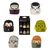 Universal Monsters by Loungefly Keychains Mini Backpack Blind Box Assortment (15)