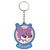 Sanrio Rubber Keychain Kuromi 7 cm