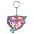 Sanrio Rubber Keychain Kuromi & My Melody 6 cm