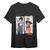 Naruto Shippuden T-Shirt Naruto vs Sasuke Black Size S