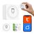 GreenBlue Flush-Mount WiFi Relay, Android/iOS/Alexa/Google Home, 100–240 V AC, 50/60 Hz, max. 16 A, for 150 W LEDs, GB739