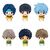 The New Prince of Tennis Chokorin Collection Mini Figures Vol. 2 5 cm Blind Box Display (6)