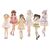 Good Night ojosama Action Figures Awayuki & Shintou Collection Blind Box Assortment (8)