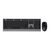 Gembird KBS-WPS-02-CYRL Dual-mode slim wireless desktop set, 2.4G+BT, RU layout